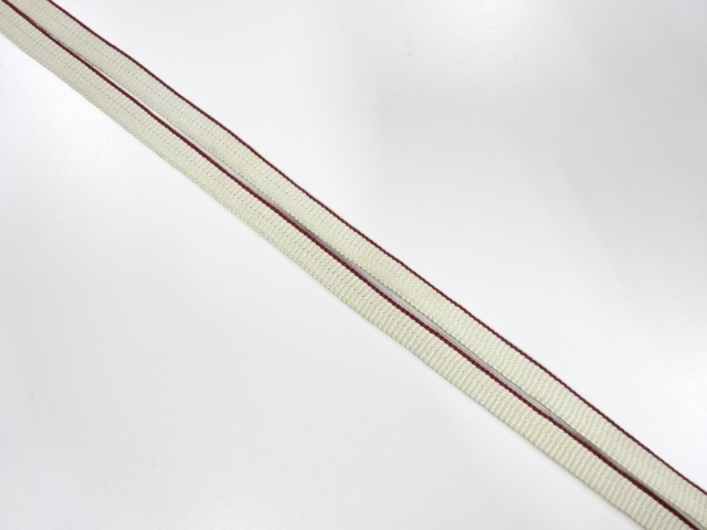 アンティーク　正絹　帯留め用　手組三分紐